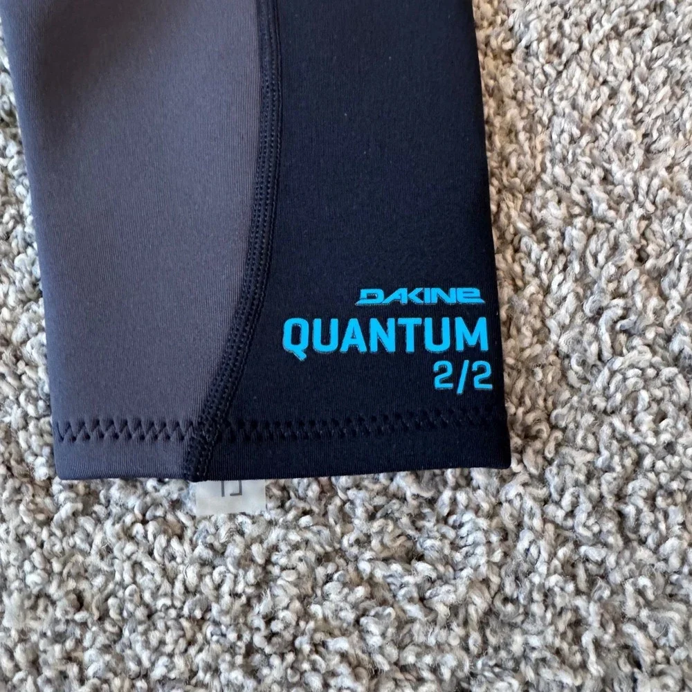 NWT Dakine Quantum Men's Back Zip Short Sleeve Size Large Tall Wetsuit 2/2mm